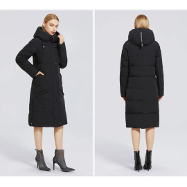 MIEGOFCE New Women's WinterCotton Jacket - Medium Long Bio Fleece Filler Windproof For Women