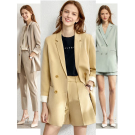Amii Minimalism suit set women suits & blazer