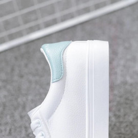 BODENSEE White Sneakers Women Canvas Shoes Women-  Fashion Vulcanize Shoes
