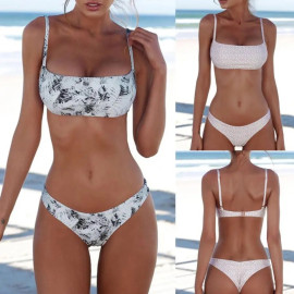 bikini swimsuit women bathing suit women Women Bandeau Bandage Bikini Set Push-Up Brazilian swimwear women sexy bikini set