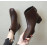 Ankle Boots For Women Square Toe Fashion Shoes