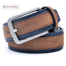 Casual Patchwork Men Belts Designers Luxury Men Fashion Belt Trends Trousers With Three Color To Choose Free Shipping