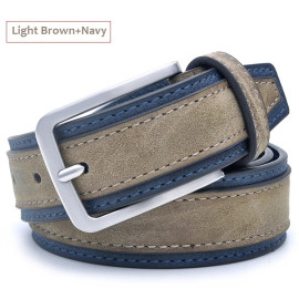 Casual Patchwork Men Belts Designers Luxury Men Fashion Belt Trends Trousers With Three Color To Choose Free Shipping
