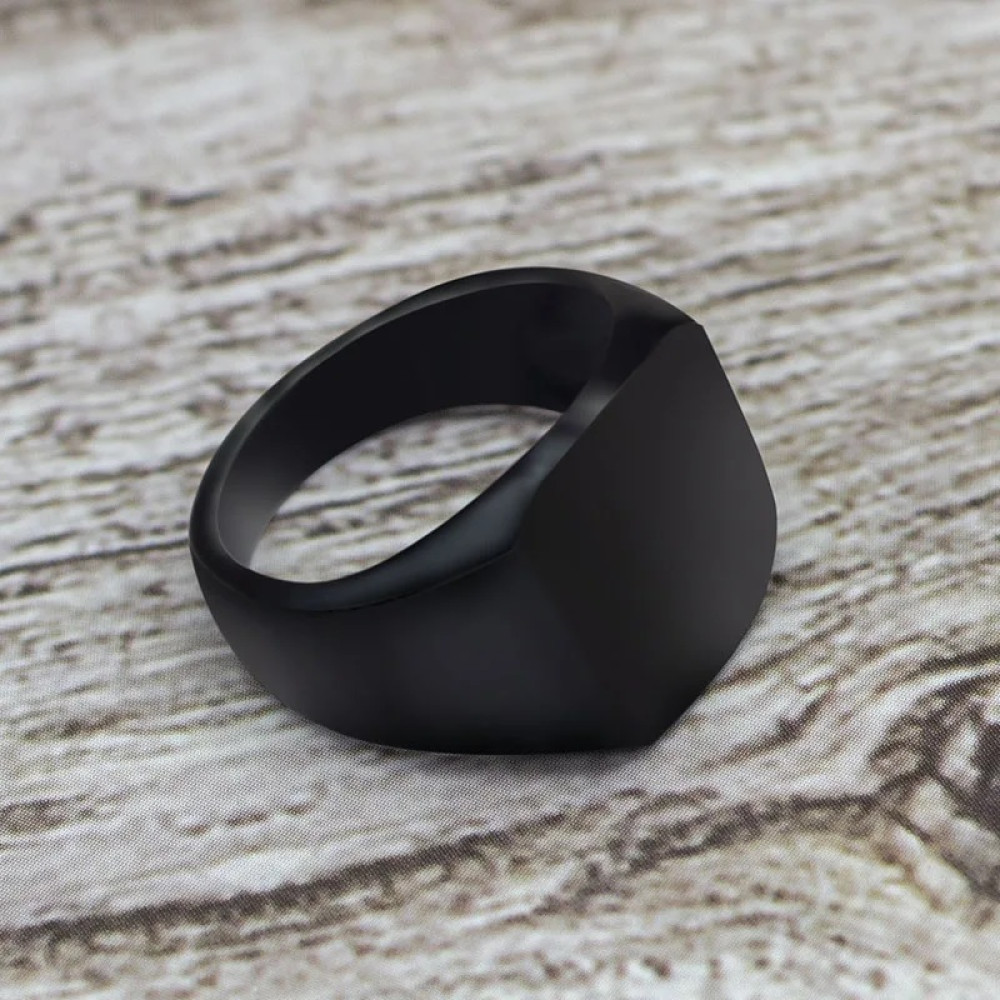 2020 Fashion Simple Style Black Square Ring Classic Ring Wedding Engagement Jewelry