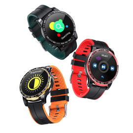 LIGE Phone Smart Watch Men Bluetooth Call Waterproof Sports Fitness Watch Health Tracker Weather play music smartwatch Women