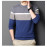 COODRONY Brand Winter Thick Warm Sweater Men - New Arrival Fashion Striped Jumpers Casual O-Neck Pullover Soft Knitwear