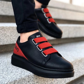 BOA Men Sneakers - Comfort Lightweight Leather Sneakers 