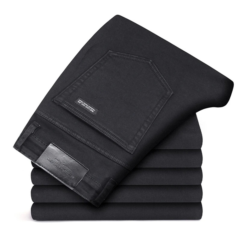 Black Grey Brands Jeans Trousers