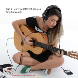 OneOdio Fusion Bluetooth Stereo Over Ear Headphones, Wired/Wireless Professional Monitor DJ  Headphones