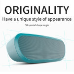 ZEALOT S9 Bluetooth Speaker Portable Wireless Subwoofer Outdoor Speaker Party Mini  Soundbar Support TF Card AUX USB Pen Drive