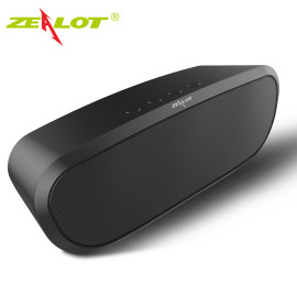 ZEALOT S9 Bluetooth Speaker Portable Wireless Subwoofer Outdoor Speaker Party Mini  Soundbar Support TF Card AUX USB Pen Drive