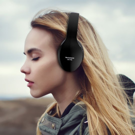 New Wireless Headphones Bluetooth Headset Foldable Stereo Headphone Gaming Earphones With Microphone For PC Mobile phone Mp3