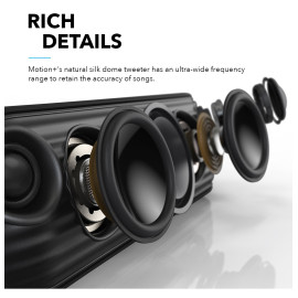 Anker Soundcore Motion+ Bluetooth Speaker with Hi-Res 30W Audio, Extended Bass and Treble, Wireless HiFi Portable Speaker