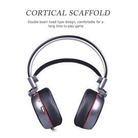 ZOP N43 Stereo Gaming Headset 7.1 Virtual Surround Bass Gaming Earphone Headphone with Mic LED Light for Computer PC Gamer