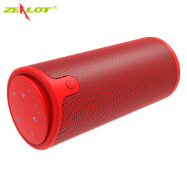 ZEALOT S8 Powerful Bluetooth Speaker HIFI Music Box Portable Wireless Subwoofer Speaker with Case Touch Control Support TF Card