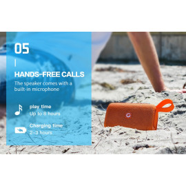 DOSS E-go Outdoor IPX6 Waterproof Speaker Mini Bluetooth Portable Wireless Speakers shower speaker Support TF AUX USB for iPhone