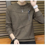 Autumn Winter men's fashion netted casual tops (Pullovers)