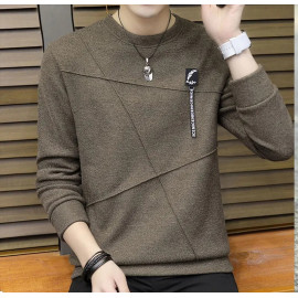 Autumn Winter men's fashion netted casual tops (Pullovers)
