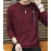 Autumn Winter men's fashion netted casual tops (Pullovers)