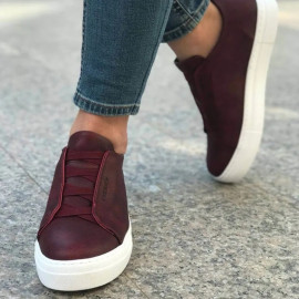 Chekich Mens Casual Lace-up Sneakers