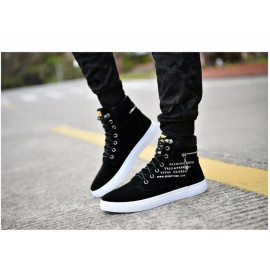 Autumn Winter Men's Canvas Boots