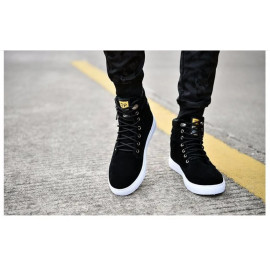 Autumn Winter Men's Canvas Boots