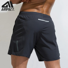 AIMPACT mens summer Fitness Shorts men's jogger cansual Knee length Shorts bodybuilding quick Dry Workout Beach sportwears