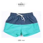 Aimpact Fast Dry Mens Board Shorts with Lining Sexy Patchwork Drawstring Surf Swim Trunks Beachwear Sport Running Hybrid Shorts