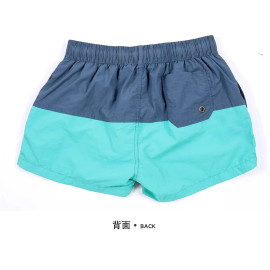 Aimpact Fast Dry Mens Board Shorts with Lining Sexy Patchwork Drawstring Surf Swim Trunks Beachwear Sport Running Hybrid Shorts