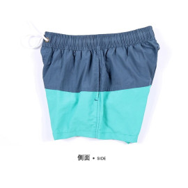 Aimpact Fast Dry Mens Board Shorts with Lining Sexy Patchwork Drawstring Surf Swim Trunks Beachwear Sport Running Hybrid Shorts