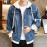 Men Denim Jacket Streetwear