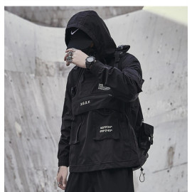 11 BYBB'S DARK Dark Cargo Jackets - Streetwear Tactical Pullover Harajuku 