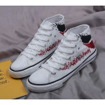 Crazy Pattern High Top Sneakers