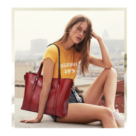ACELURE Women bag Oil wax Women's Leather Handbags Luxury Lady Hand Bags With Purse Pocket Women messenger bag Big Tote Sac Bols