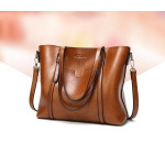 ACELURE Women bag Oil wax Women's Leather Handbags Luxury Lady Hand Bags With Purse Pocket Women messenger bag Big Tote Sac Bols