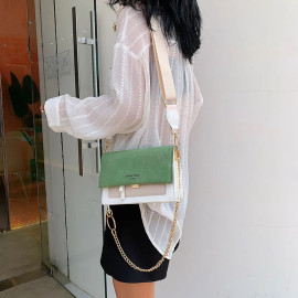 Scrub Leather Crossbody Bags For Women