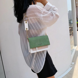 Scrub Leather Crossbody Bags For Women