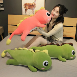 Giant Soft Dinosaur Plush Toy - Huggable Sleeping Pillow