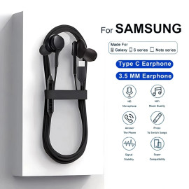 Type-C Wired Earphones for Samsung Galaxy S23, S21, S22