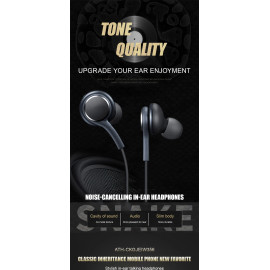 Type-C Wired Earphones for Samsung Galaxy S23, S21, S22