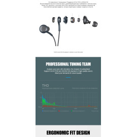 Type-C Wired Earphones for Samsung Galaxy S23, S21, S22