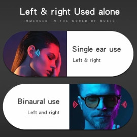 T75 Bone Conduction Bluetooth 5.3 Sports Earphones