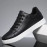 Men's Classic Leather Lace-Up Casual Loafers