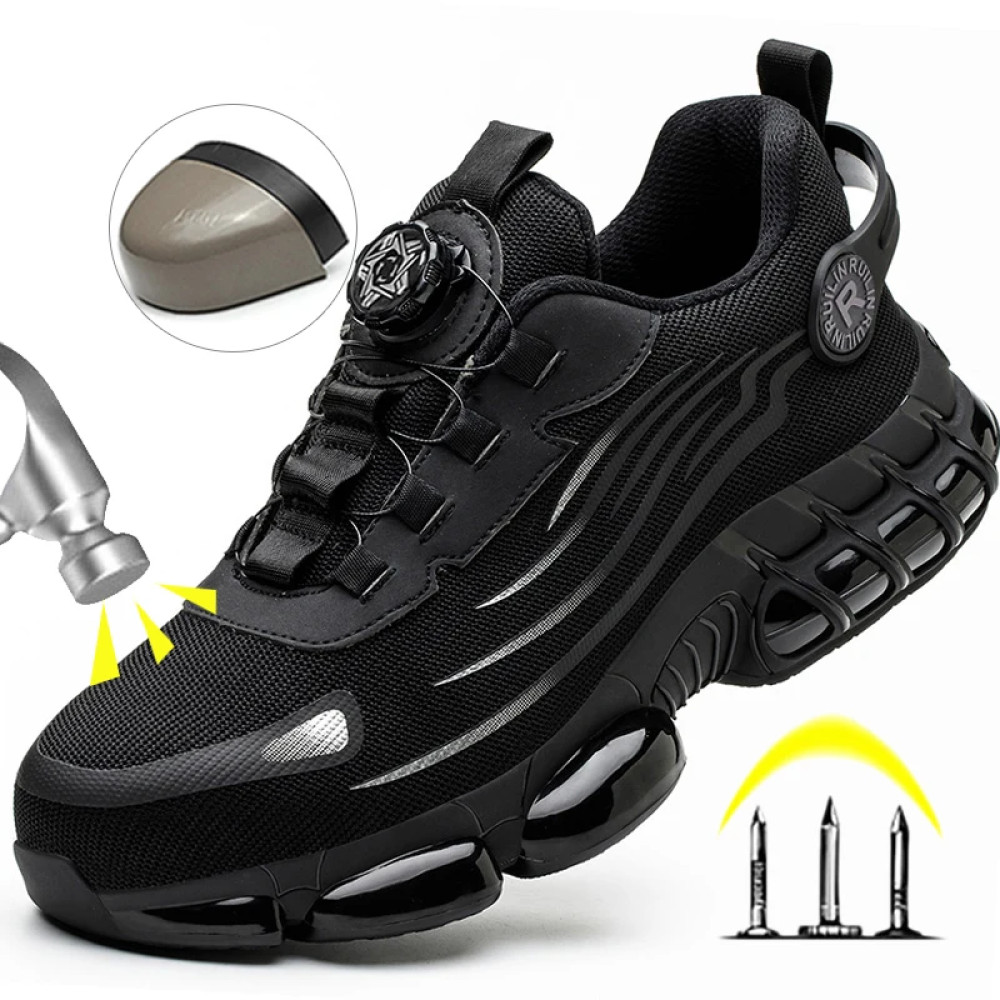Men's Safety Work Shoes with Steel Toe Protection