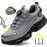 Men's Safety Work Shoes with Steel Toe Protection