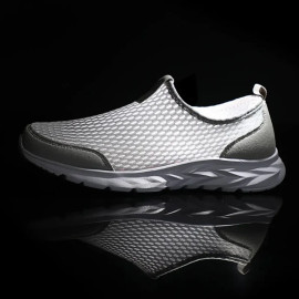 Men's Breathable Summer Loafers - Lightweight Casual Walking Shoes