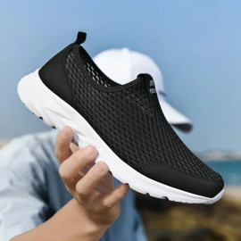 Men's Breathable Summer Loafers - Lightweight Casual Walking Shoes