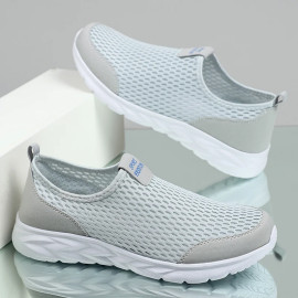 Men's Breathable Summer Loafers - Lightweight Casual Walking Shoes