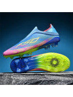 Professional Men's Football Boots with Long Spike Cleats