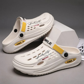 Men's EVA Platform Mules - Comfortable Slip-On Slippers